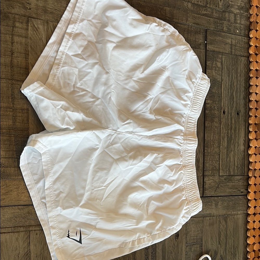 Gymshark White Athletic Performance Shorts